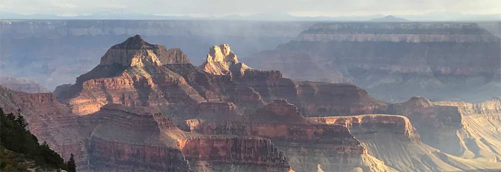 Looking SE from N Rim 10/08/2018 Photo:JW